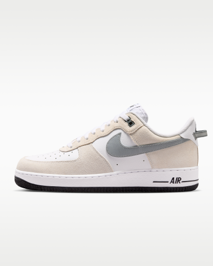 Nike Air Force 1 '07 LV8 Men's Shoes - White/Black/Cool Grey/Metallic Cool Grey - View 1