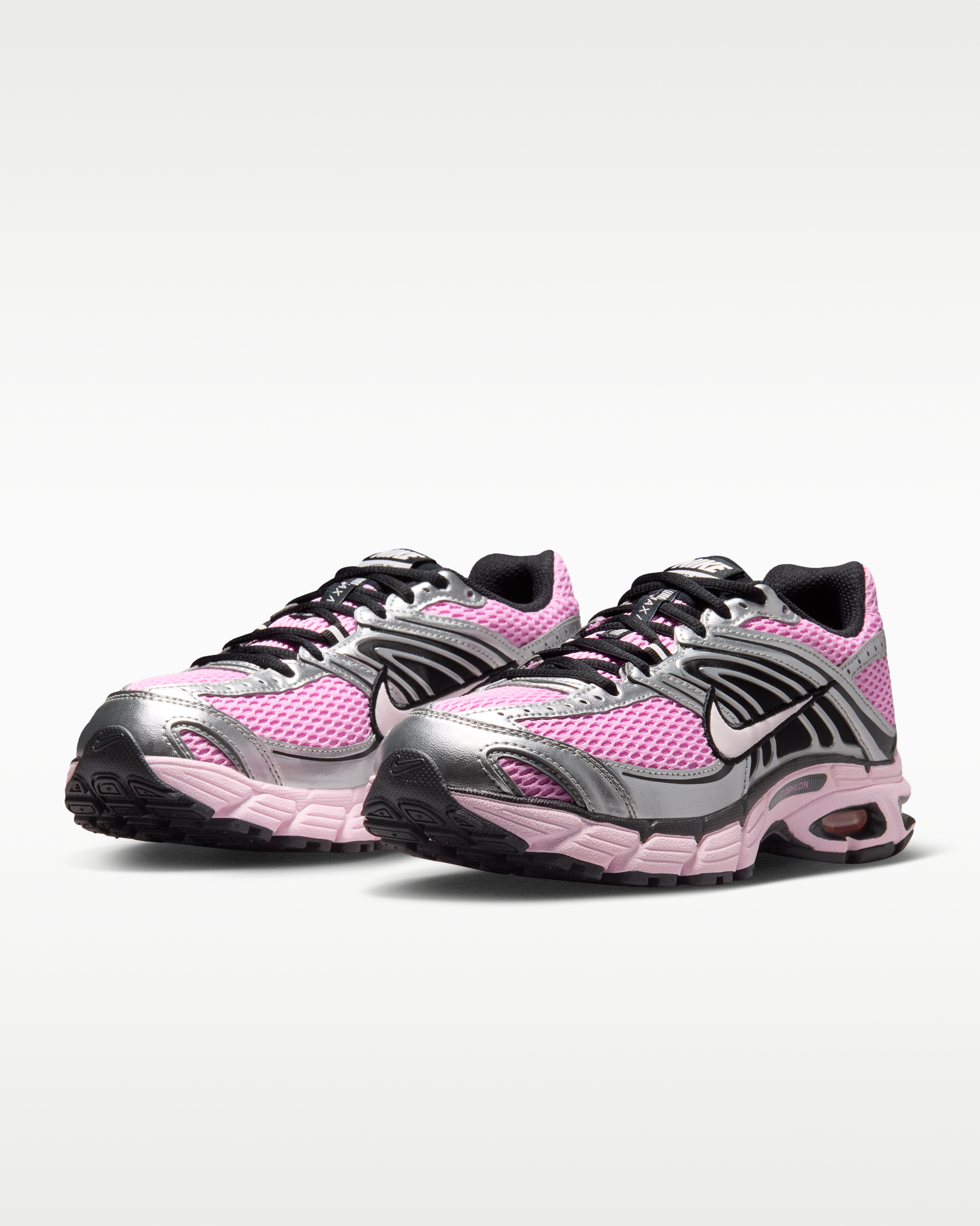 Nike Air Max Moto 2K Women's Shoes with Reflective Design Accents - Pink Rise/Metallic Silver/Black/Pearl Pink - View 5