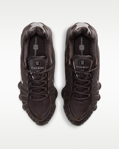 Nike Shox TL Women's Shoes - Velvet Brown/Metallic Silver - View 4