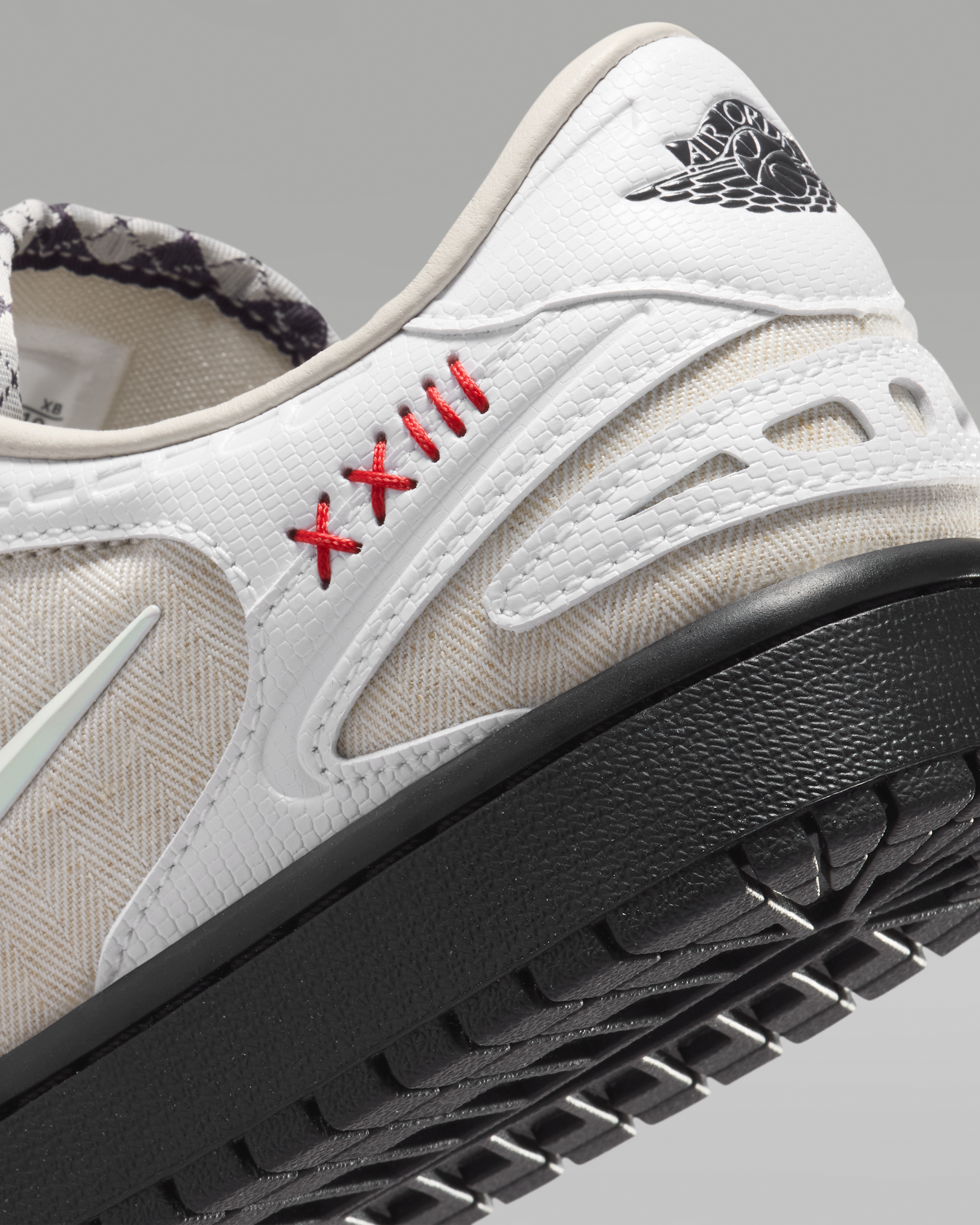 Air Jordan 1 Low Method of Make Women's Shoes - Light Orewood Brown/Black/Steam/White - View 8