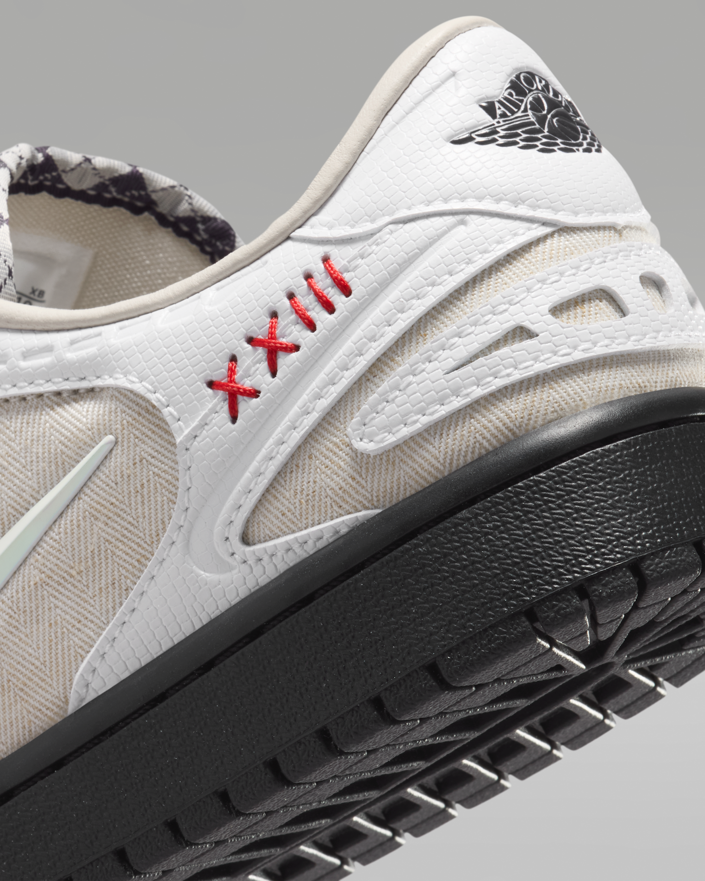 Air Jordan 1 Low Method of Make Women's Shoes - Light Orewood Brown/Black/Steam/White - View 8
