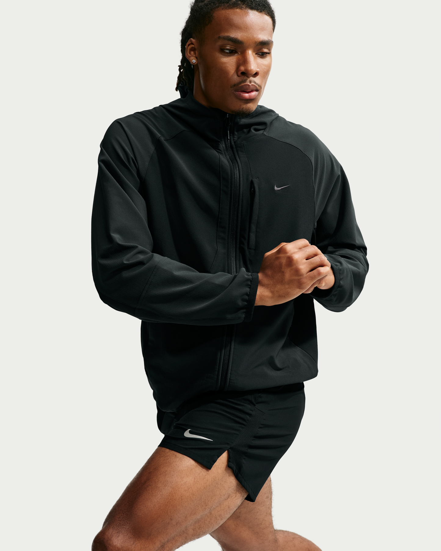Nike Unlimited Men's Repel Versatile Jacket - Black/Black/Black - View 3