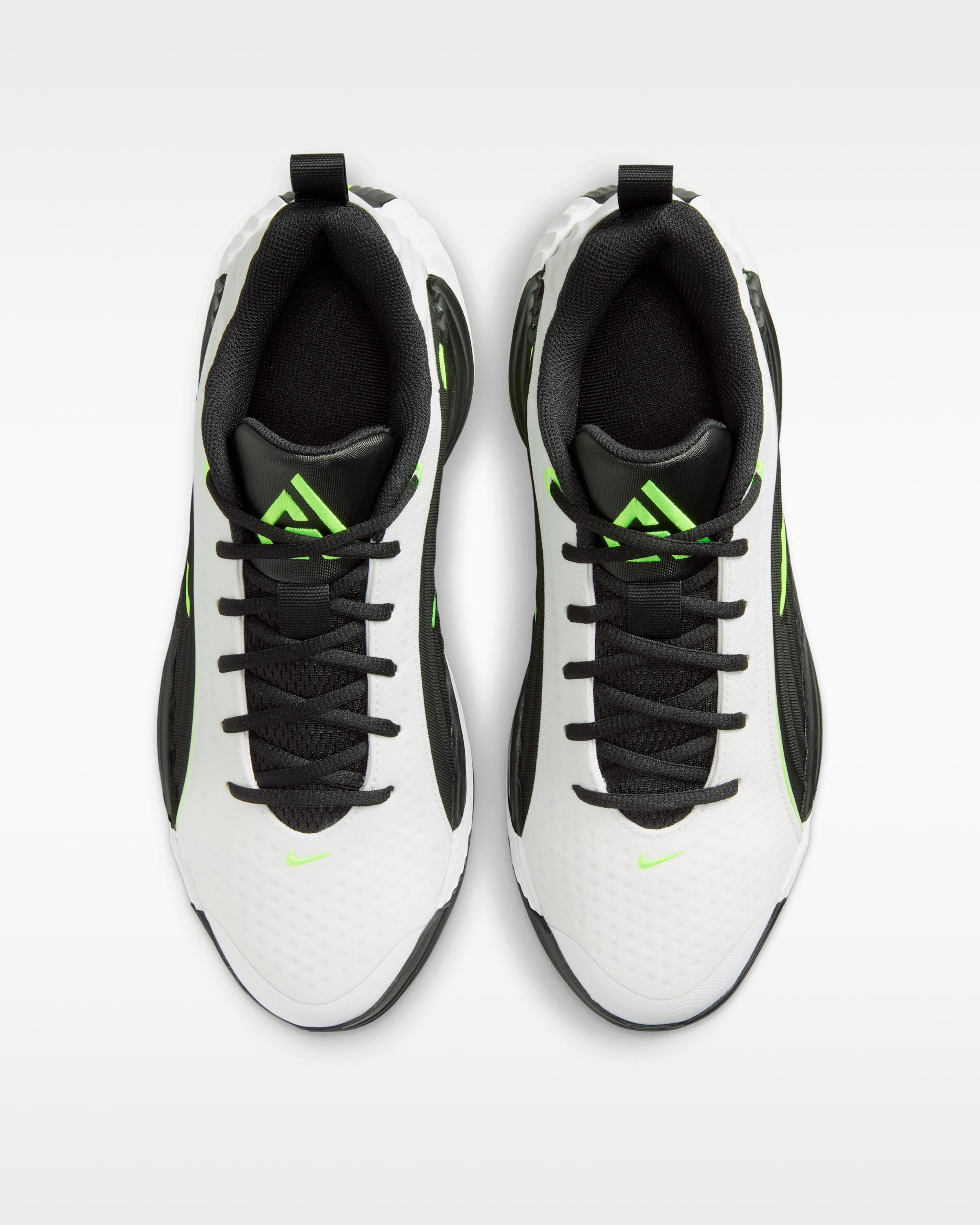 Giannis Immortality 5 Basketball Shoes - White/Black/Volt - View 4