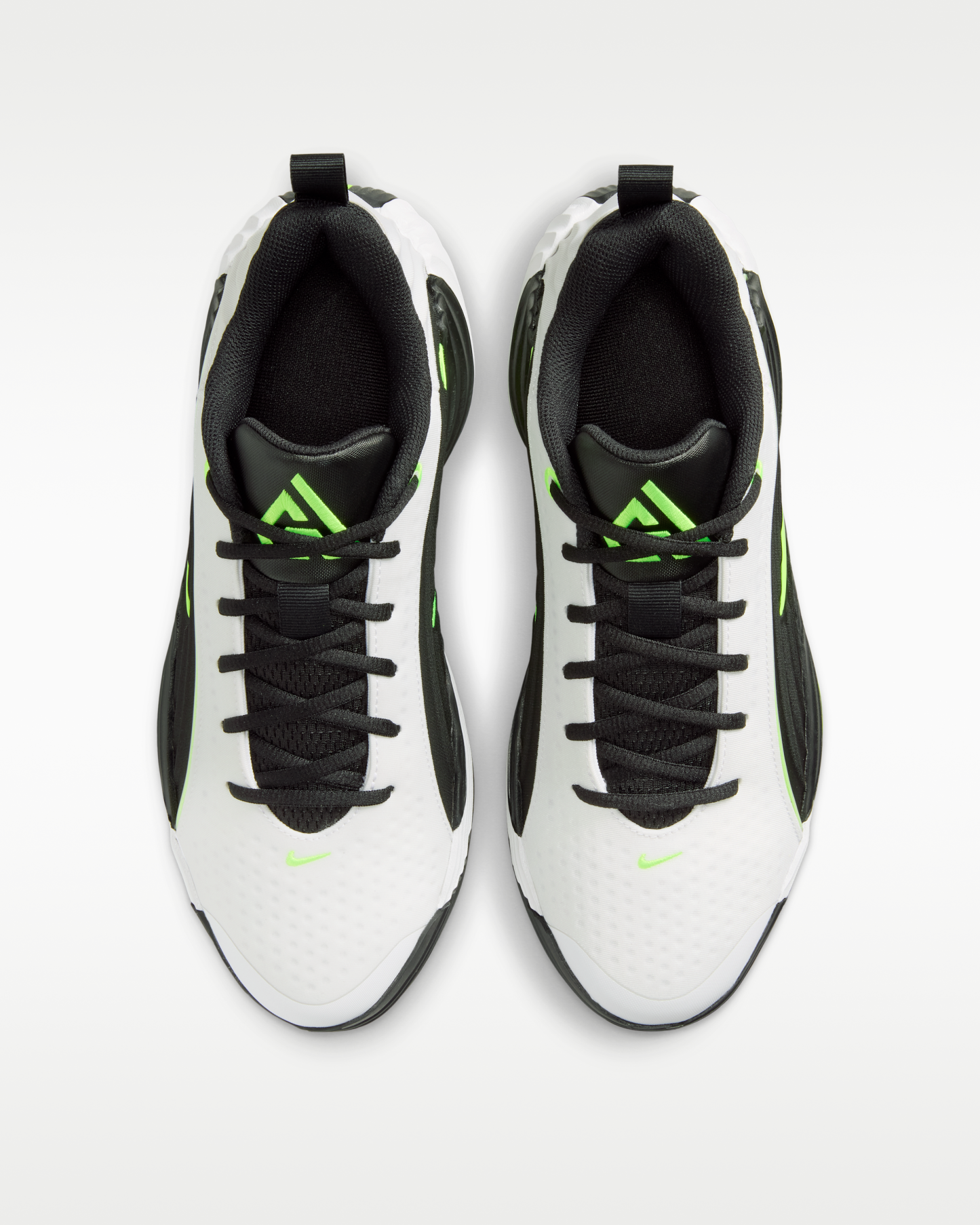 Giannis Immortality 5 Basketball Shoes - White/Black/Volt - View 4
