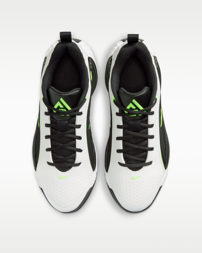 Giannis Immortality 5 Basketball Shoes - White/Black/Volt - View 4