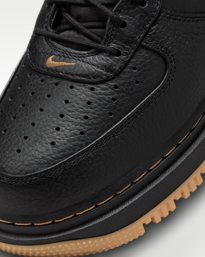Nike Air Force 1 Luxe Men's Shoes - Black/Bucktan/Gum Yellow/Black - View 7
