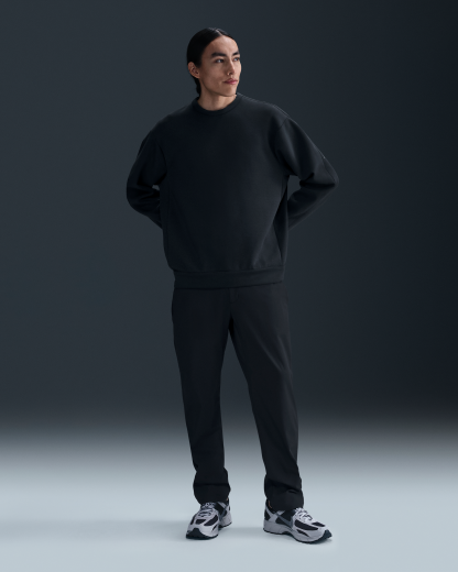 Nike 24.7 ImpossiblySoft Men's Dri-FIT Crew - Black/Dark Smoke Grey - View 4