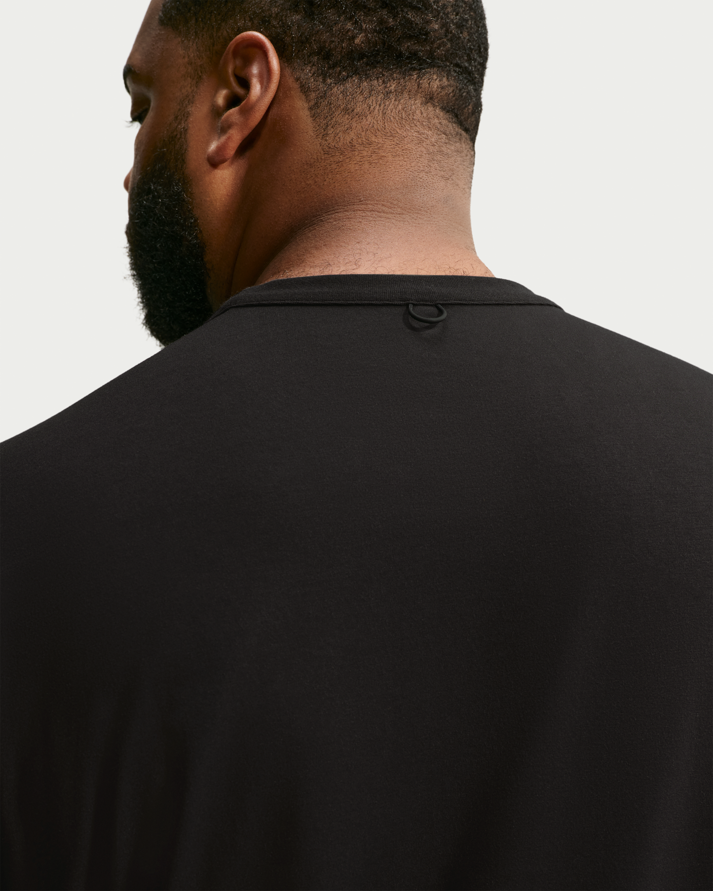 Nike 24.7 ImpossiblySoft Light Men's Dri-FIT Short-Sleeved T-Shirt - Black/Black/Dark Smoke Grey - View 8