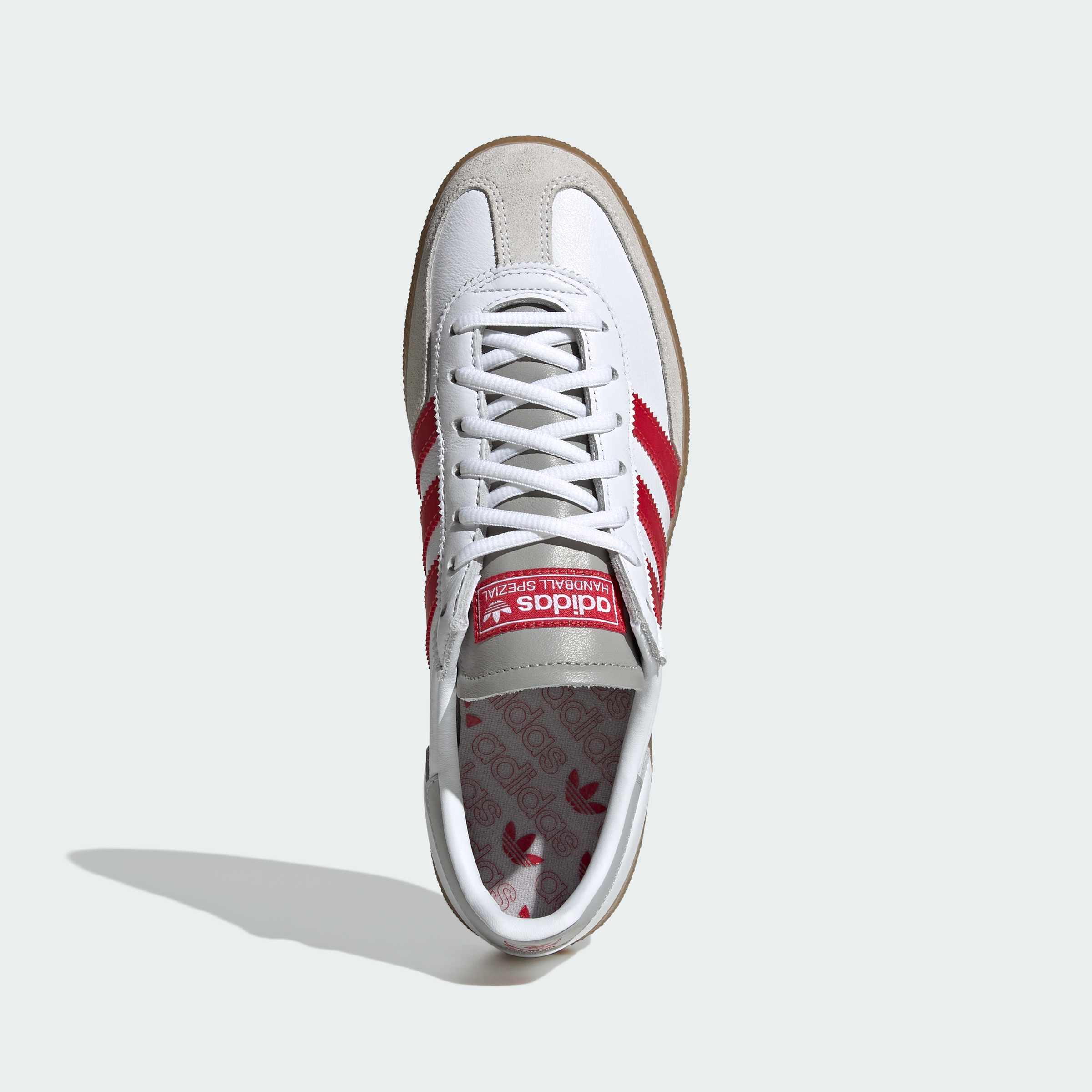 adidas Liverpool FC Handball Spezial Shoes - Cloud White / Strawberry Red / Grey Two - View 3
