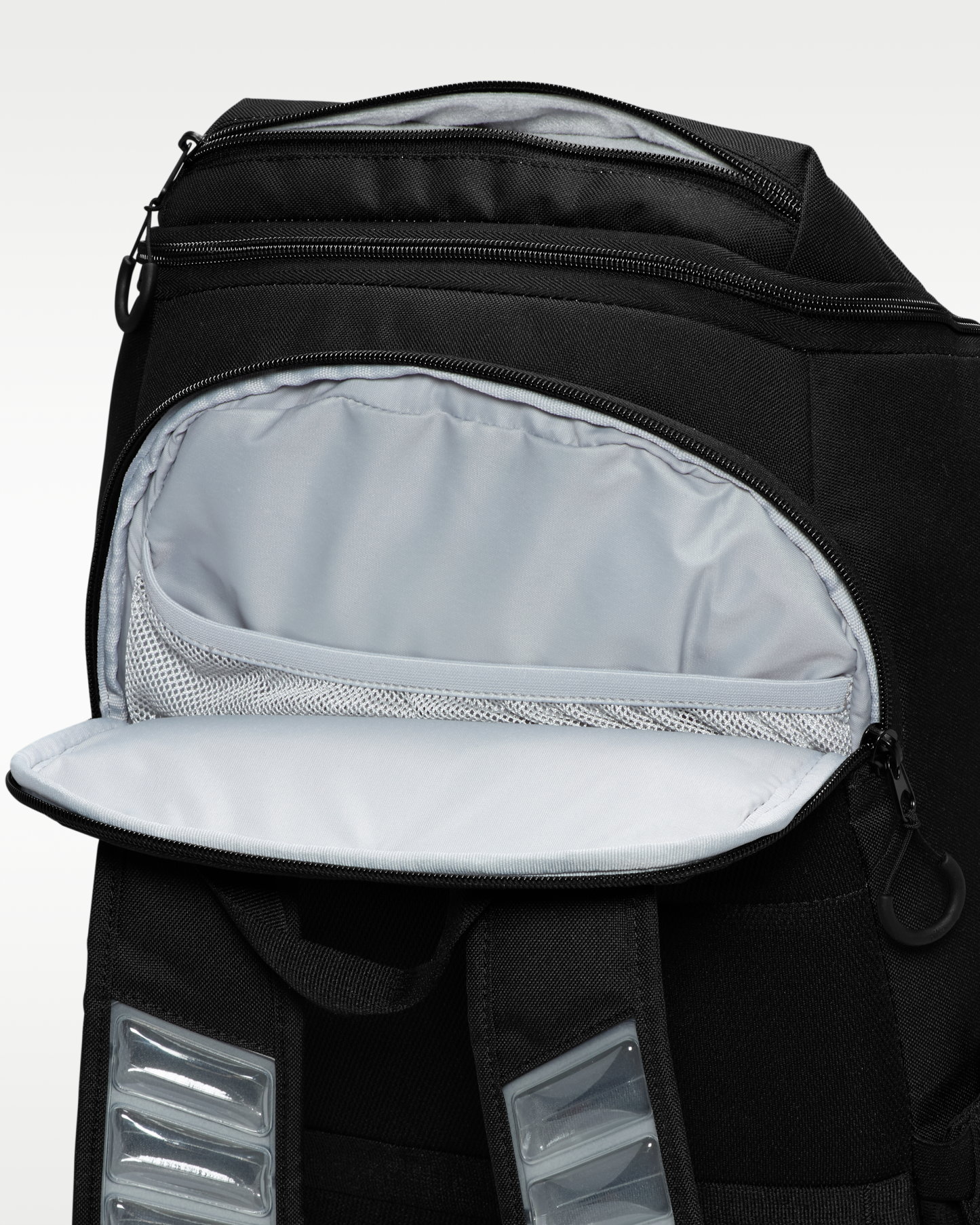 Nike Varsity Elite Backpack (32L) - Black/Black/Metallic Silver - View 6
