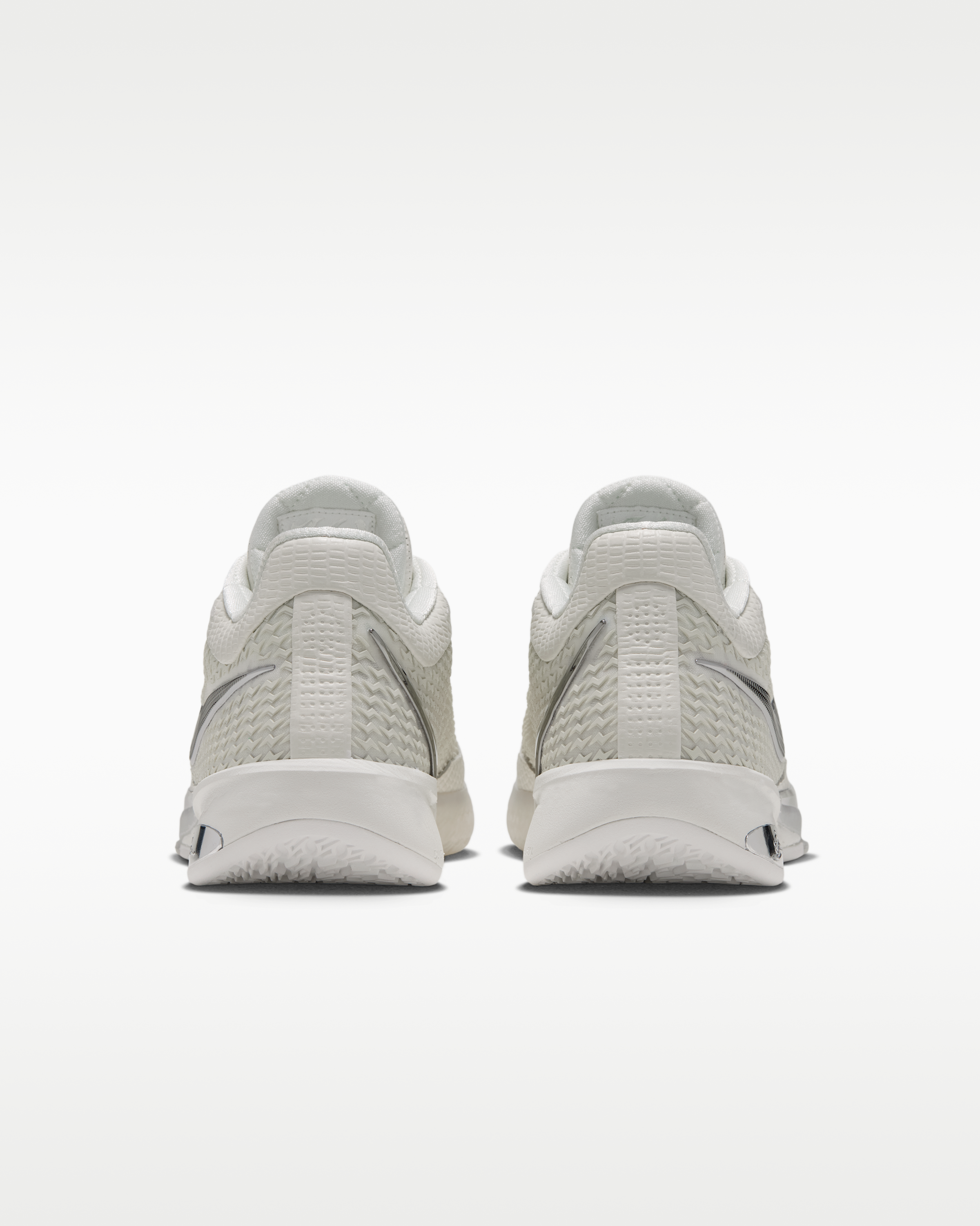 Sabrina 4 'White Label LX' Basketball Shoes - Sail/Sail/Metallic Silver - View 6