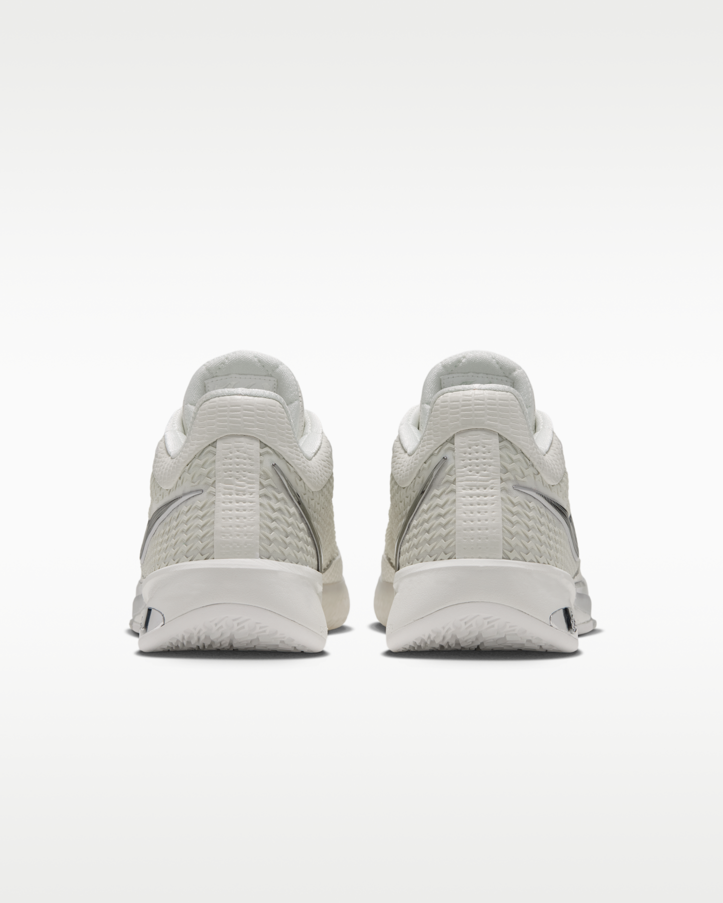 Sabrina 4 'White Label LX' Basketball Shoes - Sail/Sail/Metallic Silver - View 6