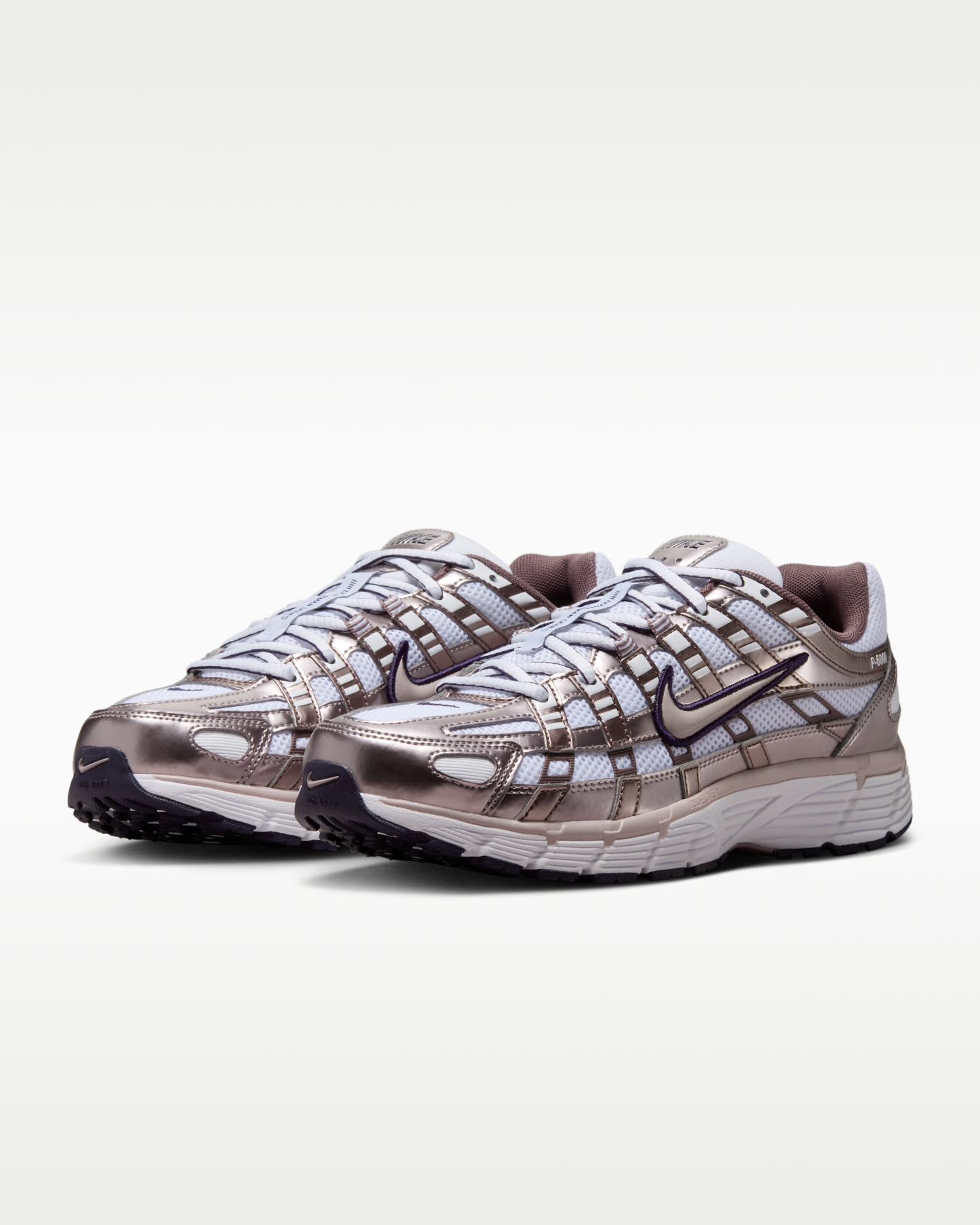 Nike P-6000 Women's Shoes - White/Light Violet Ore/Tattoo/Purple Dynasty - View 5