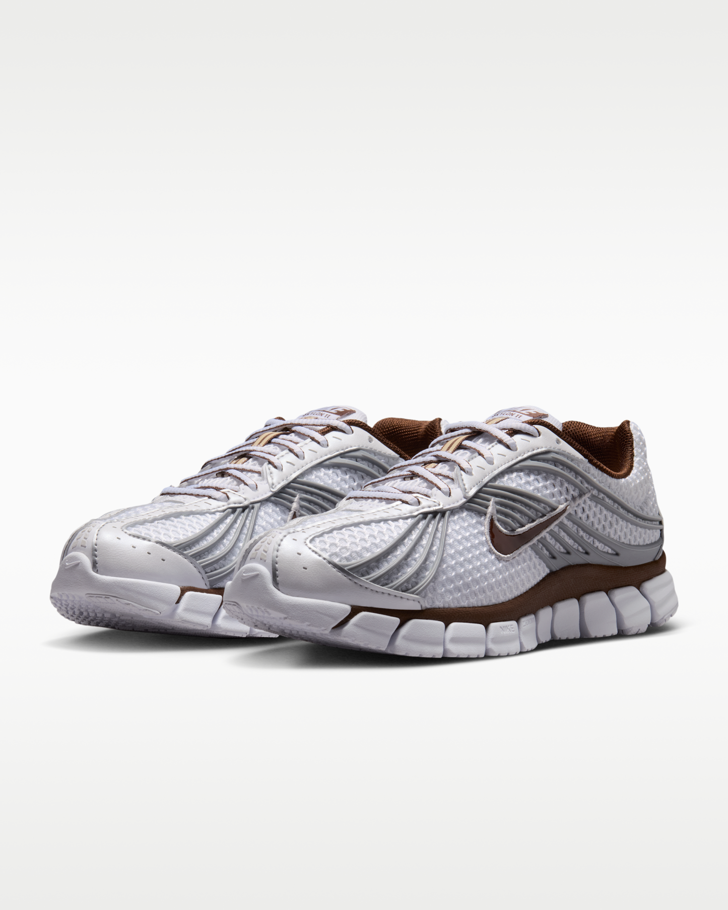 Nike Zoom Skylon 11 Women's Shoes - White/Metallic Silver/Cacao Wow - View 5