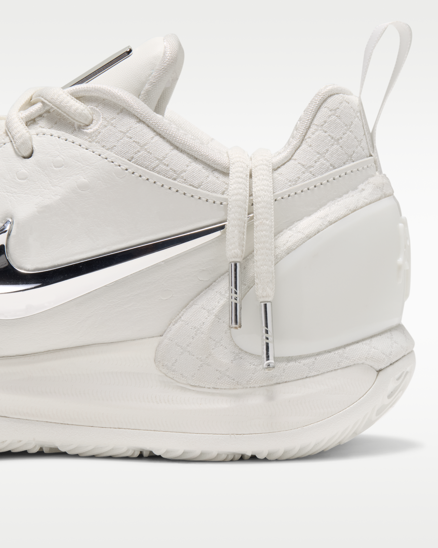 Sabrina 4 'White Label LX' Basketball Shoes - Sail/Sail/Metallic Silver - View 11