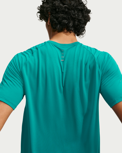 Nike Stride Men's Dri-FIT ADV Short-Sleeve Running Top - Bright Spruce - View 2
