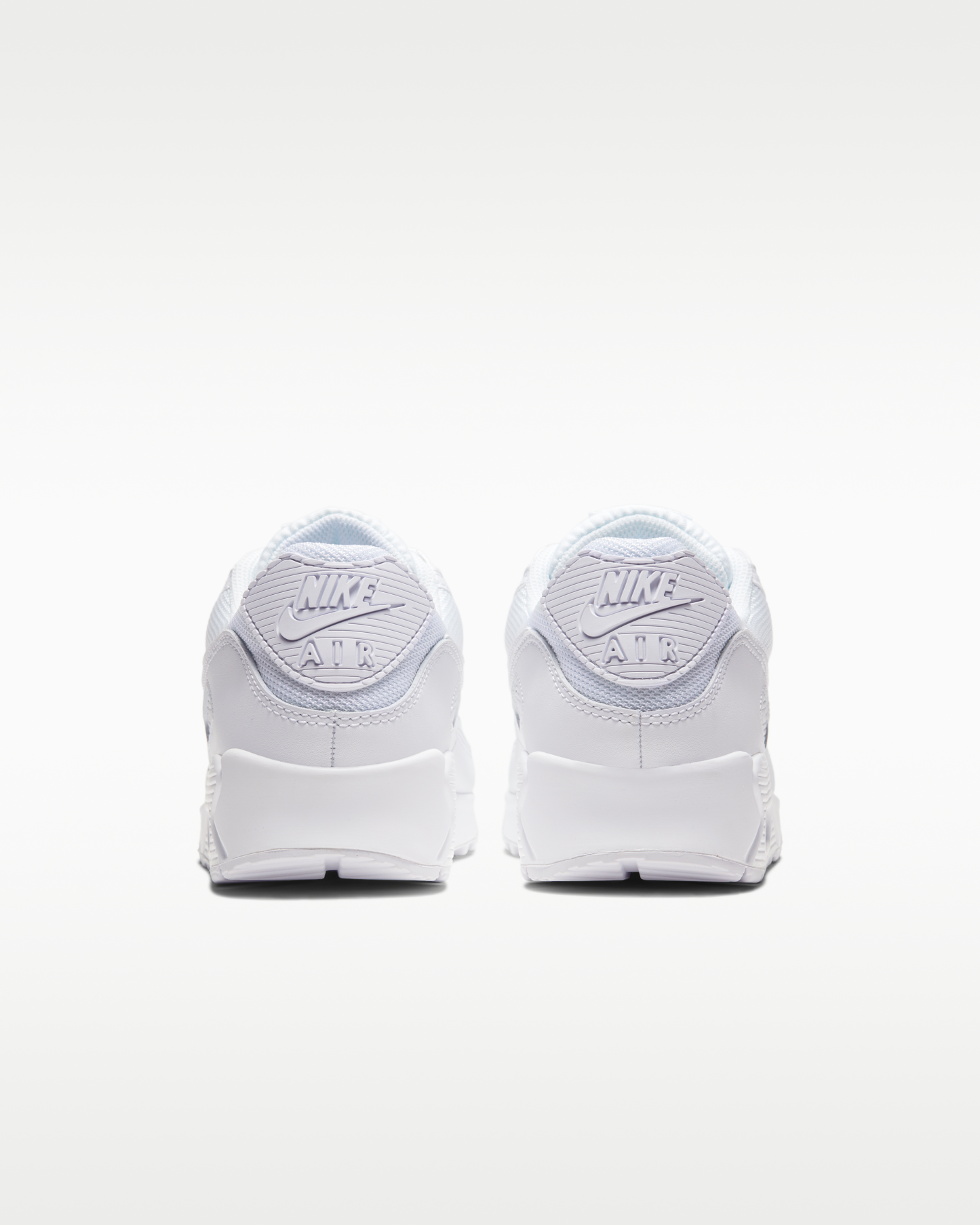 Nike Air Max 90 Men's Shoe - White/White/Wolf Grey/White - View 6