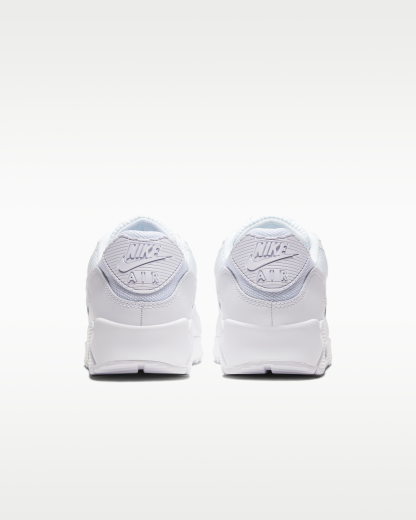 Nike Air Max 90 Men's Shoe - White/White/Wolf Grey/White - View 6