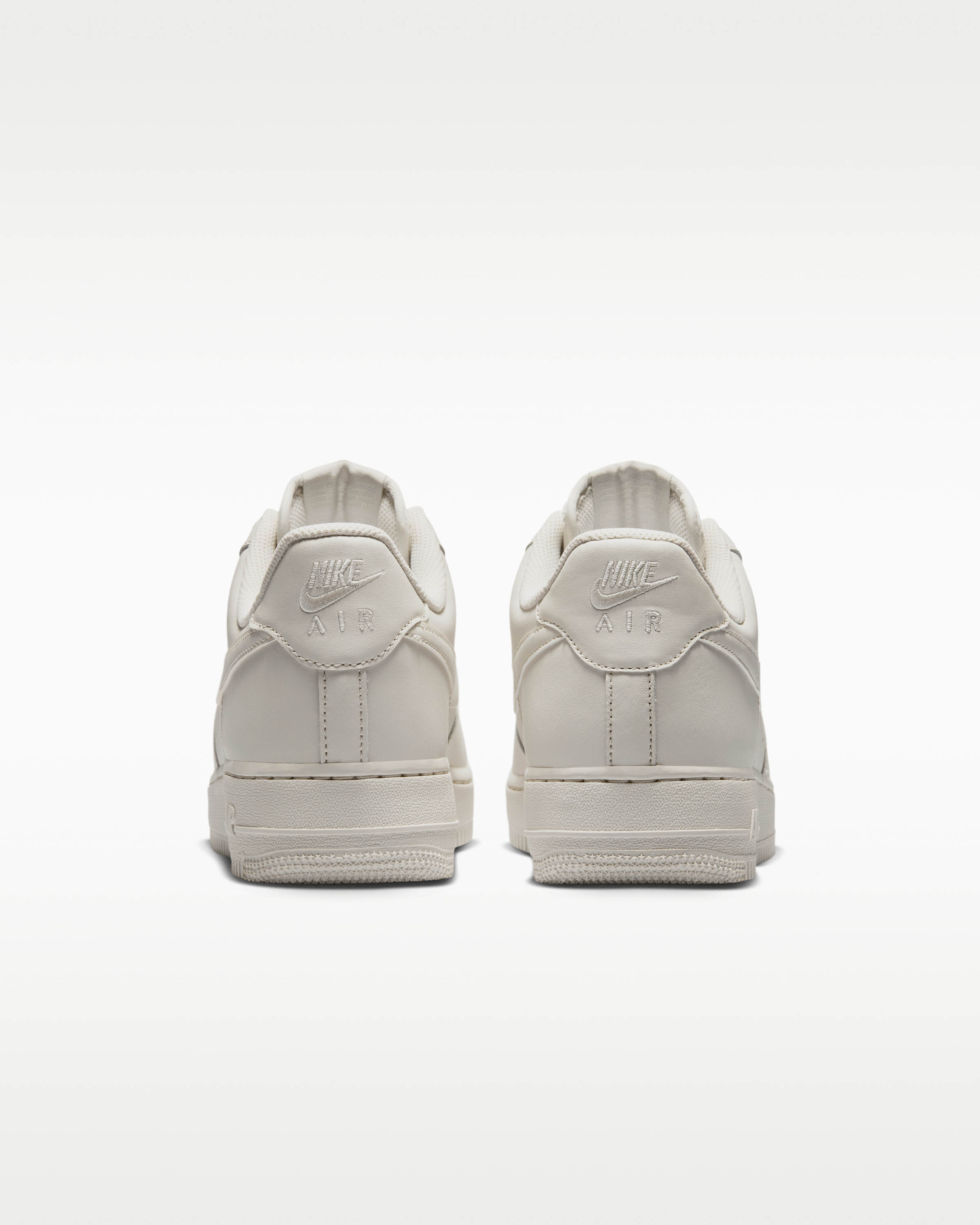 Nike Air Force 1 '07 Men's Shoes - Light Bone/Metallic Silver/Light Bone - View 6