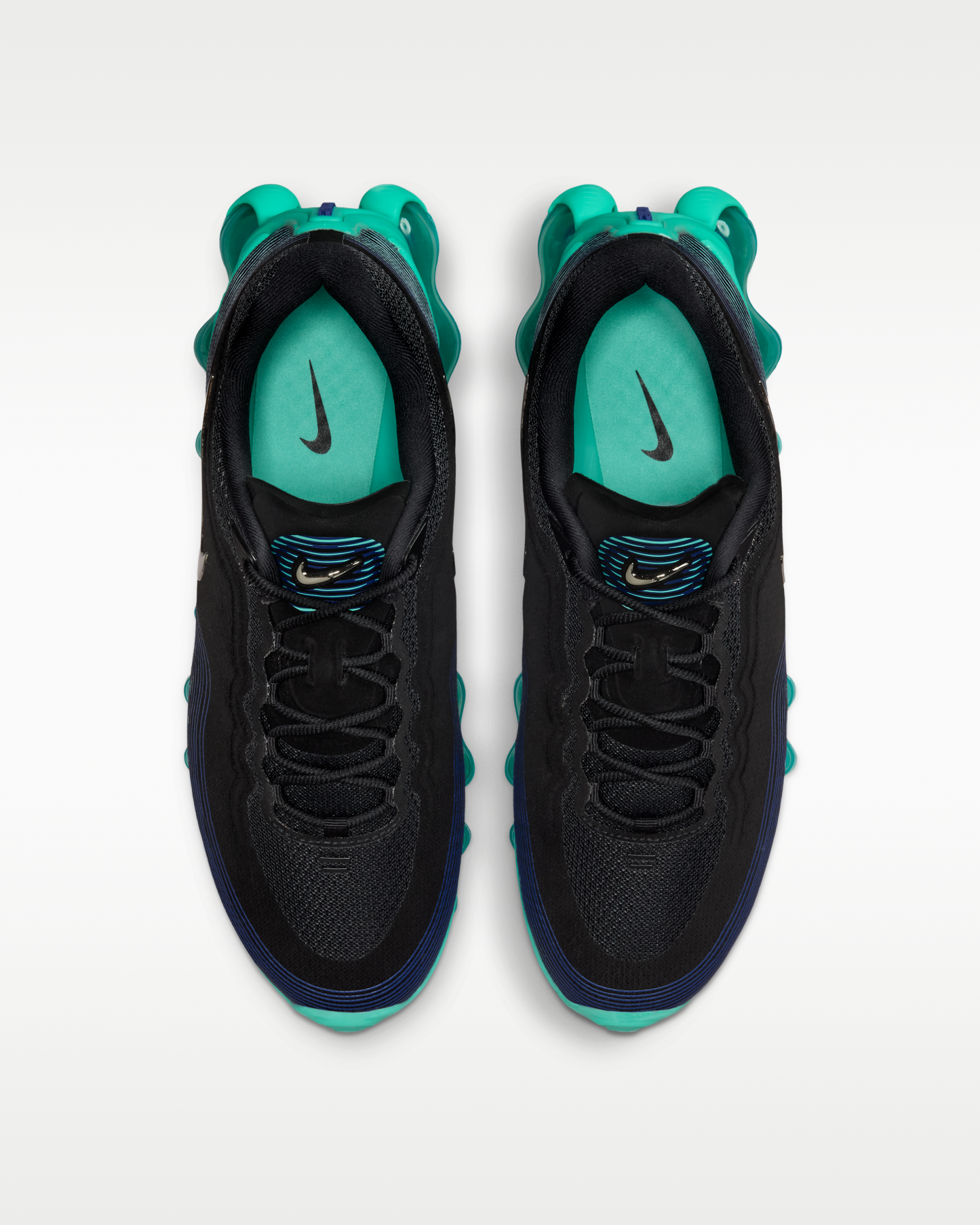 Nike Air Liquid Max Men's Shoes - Black/Radiant Blue/Aurora Green/Chrome - View 4