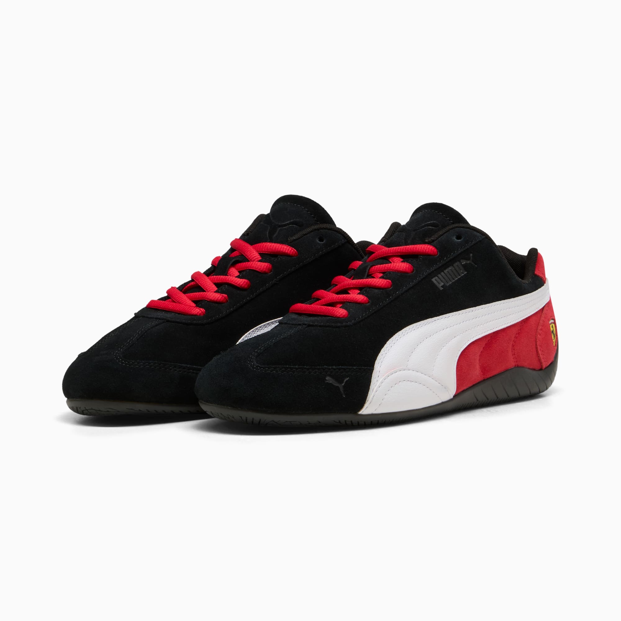 Ferrari Speedcat Sneakers Unisex - PUMA Black-PUMA White-Rosso Corsa - Image 4