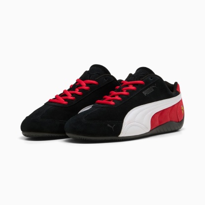 Ferrari Speedcat Sneakers Unisex - PUMA Black-PUMA White-Rosso Corsa - Image 4