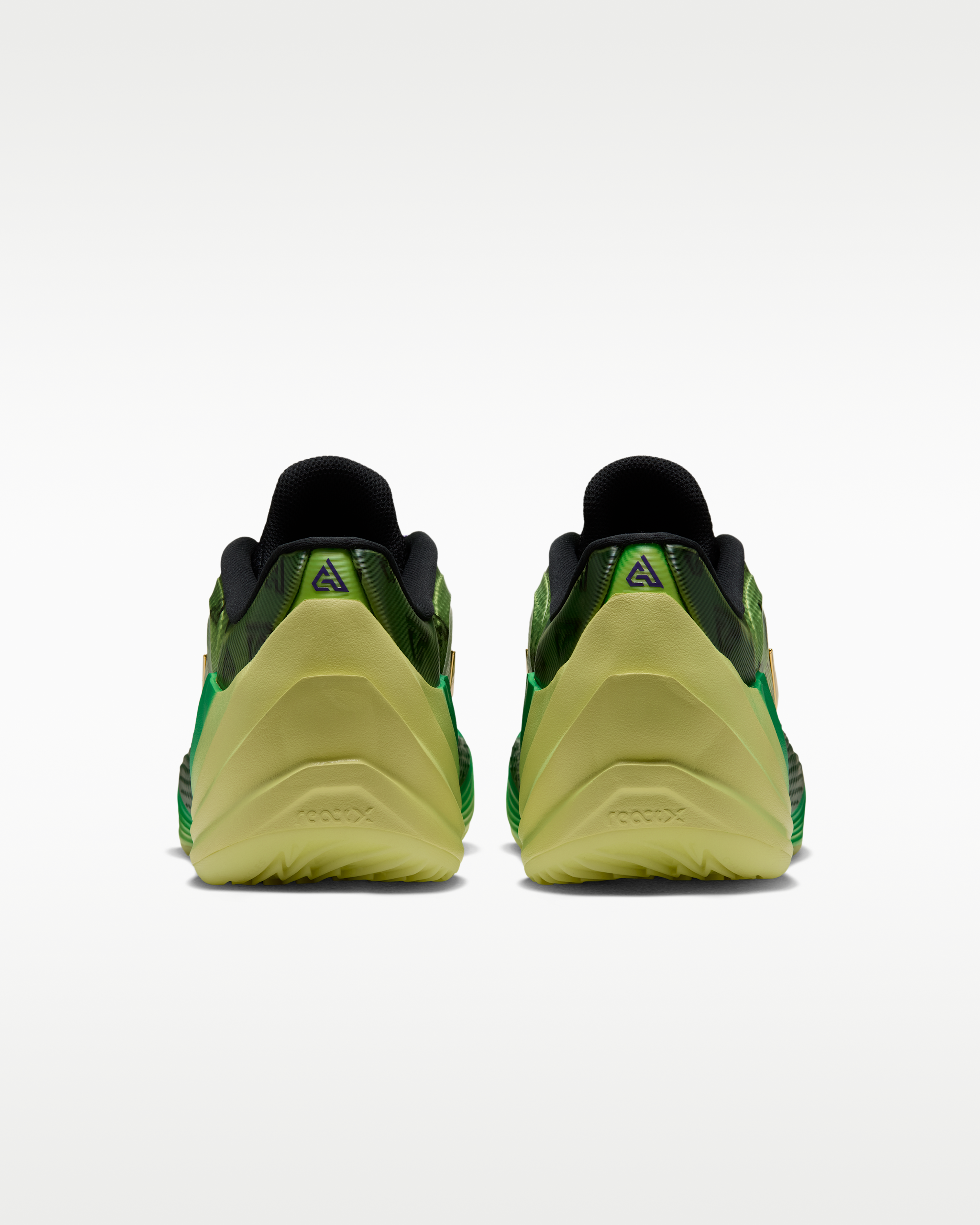 Giannis Freak 8 'Trick Question' Basketball Shoes - Gorge Green/Hyper Grape/Lucky Green/Metallic Gold - View 6