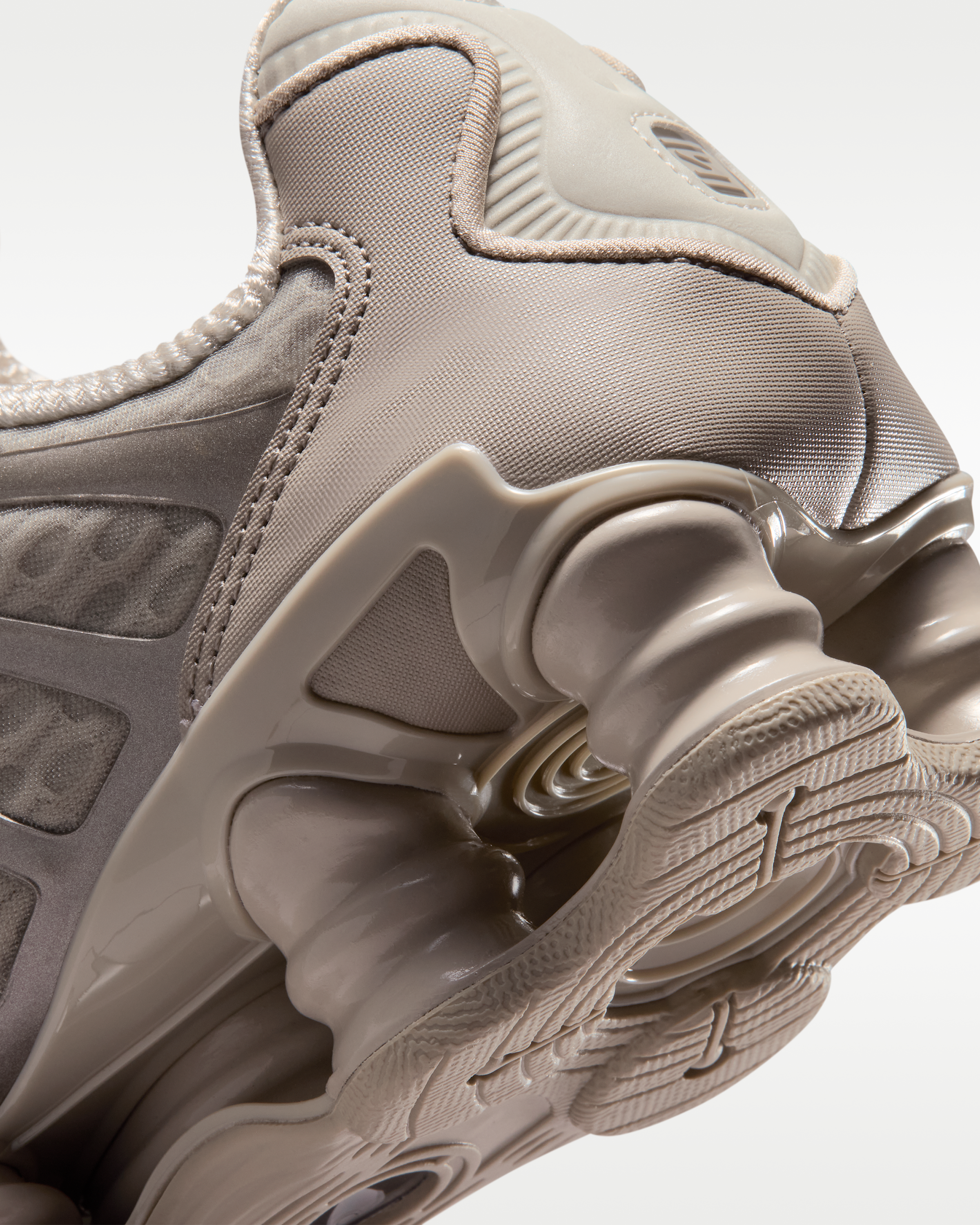 Nike Shox TL Women's Shoes - Cream II/Enigma Stone/Cream II - View 8