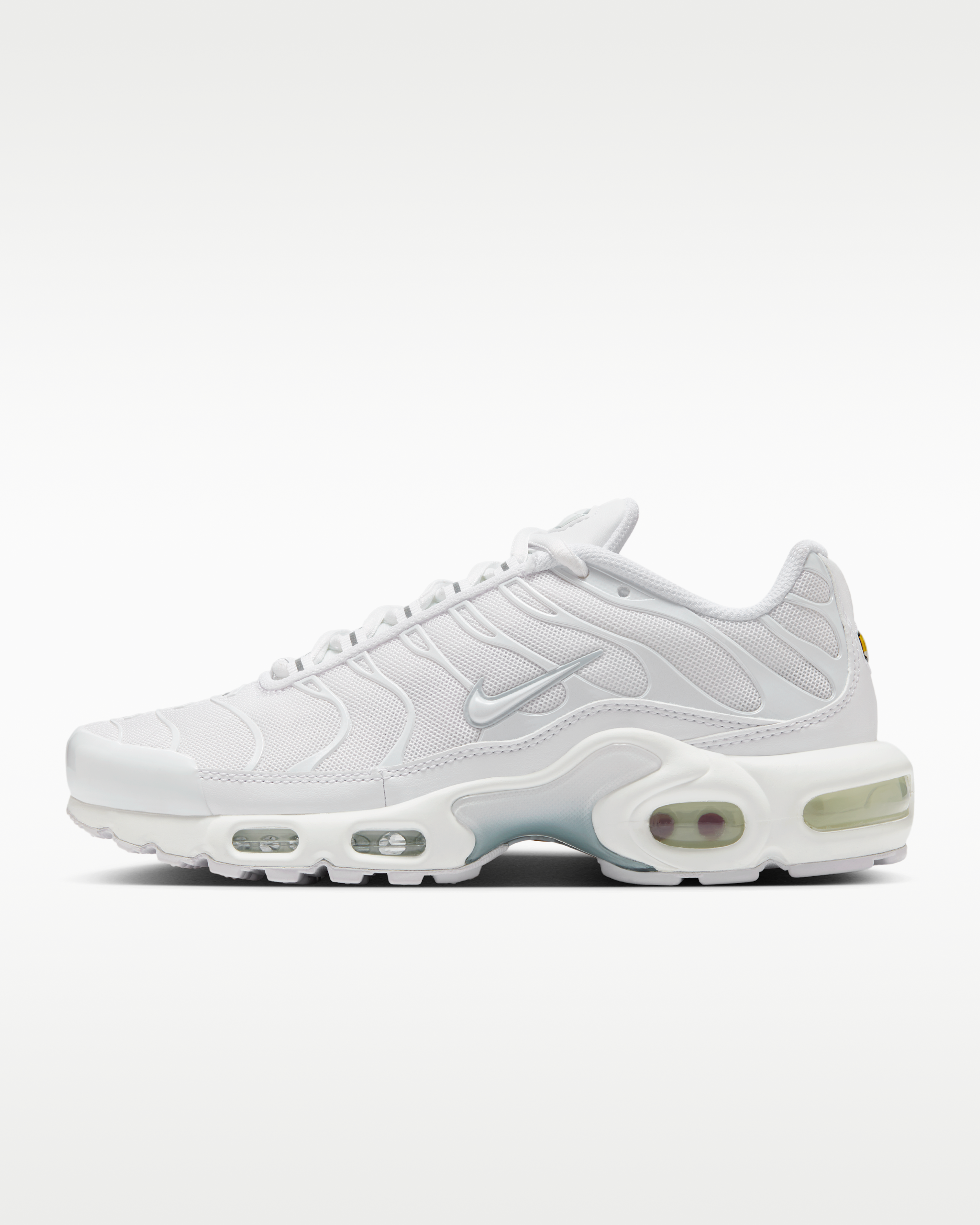 Nike Air Max Plus Women's Shoes - White/Pure Platinum/White - View 1