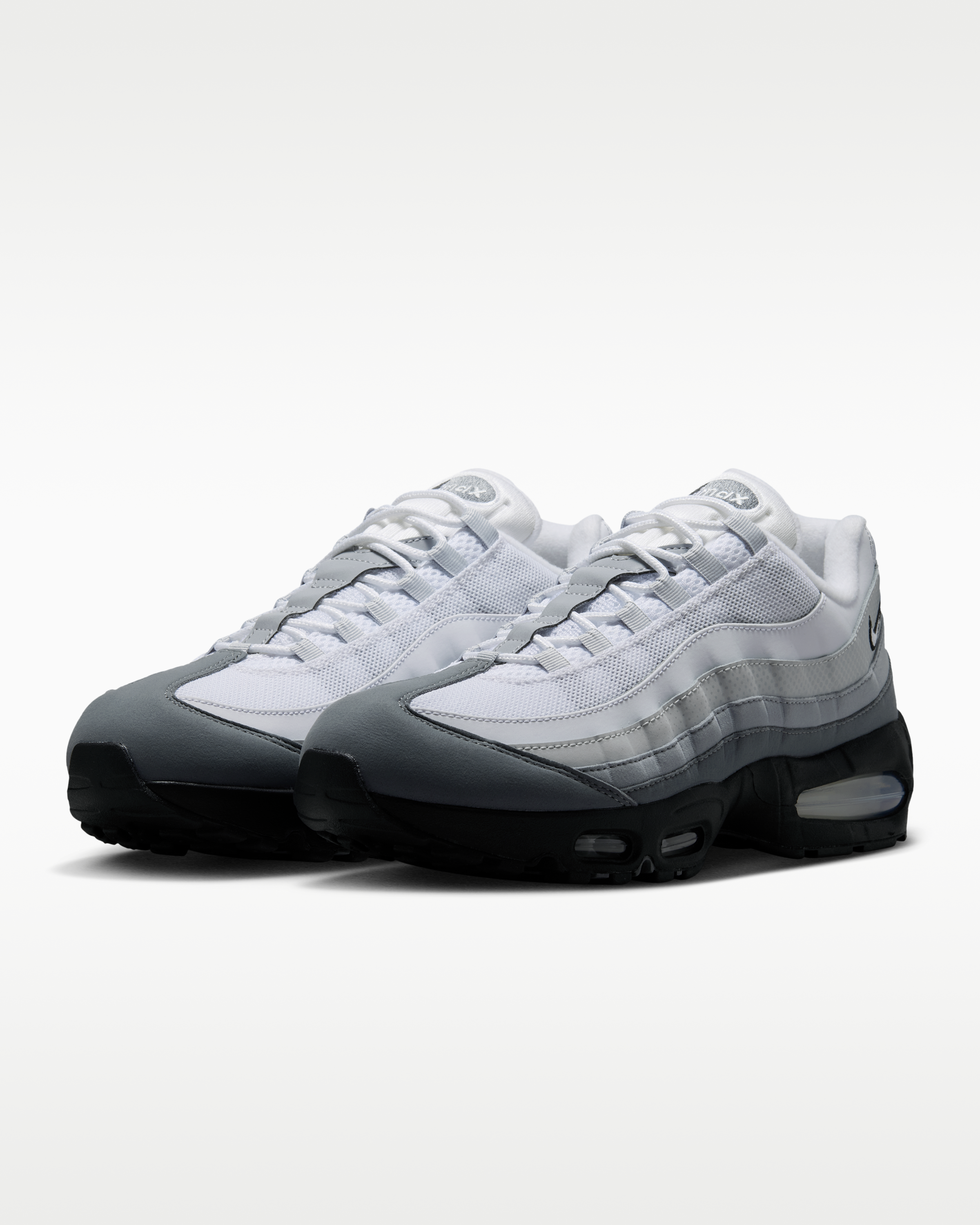 Nike Air Max 95 Big Bubble Men's Shoes - Black/Pure Platinum/Wolf Grey/White - View 5