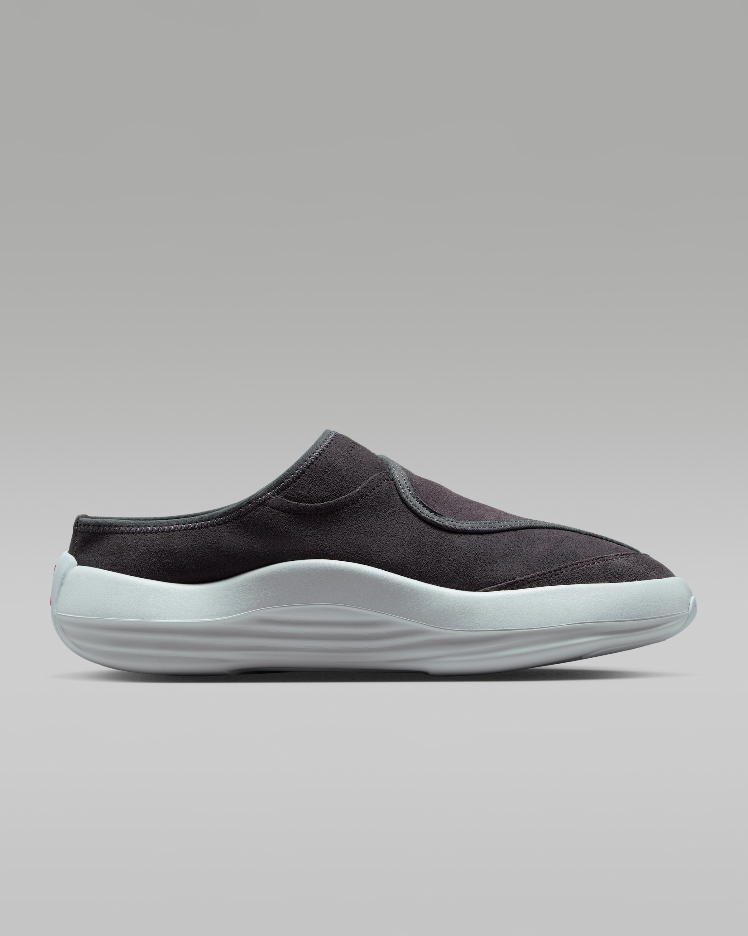 Jordan Future Men's Mules - Anthracite/Off-White/Fire Pink - View 3