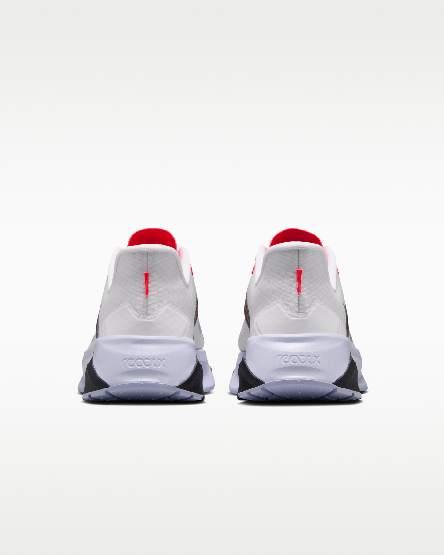 Nike Hybrid RN Men's Training Shoes - White/Black/Laser Crimson/Metallic Silver - View 6