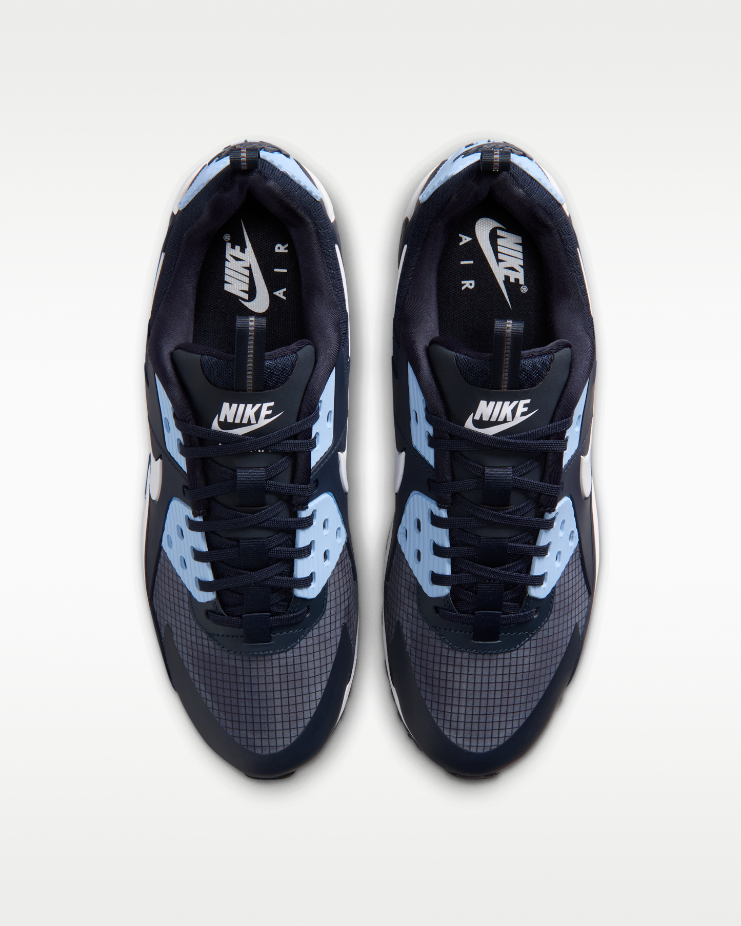 Nike Air Max 90 Drift Men's Shoes - Dark Obsidian/Psychic Blue/White - View 4