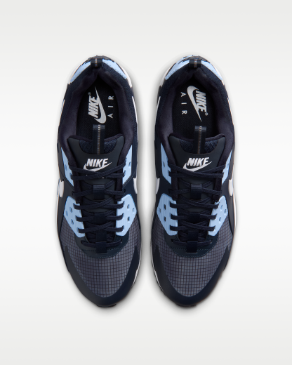 Nike Air Max 90 Drift Men's Shoes - Dark Obsidian/Psychic Blue/White - View 4