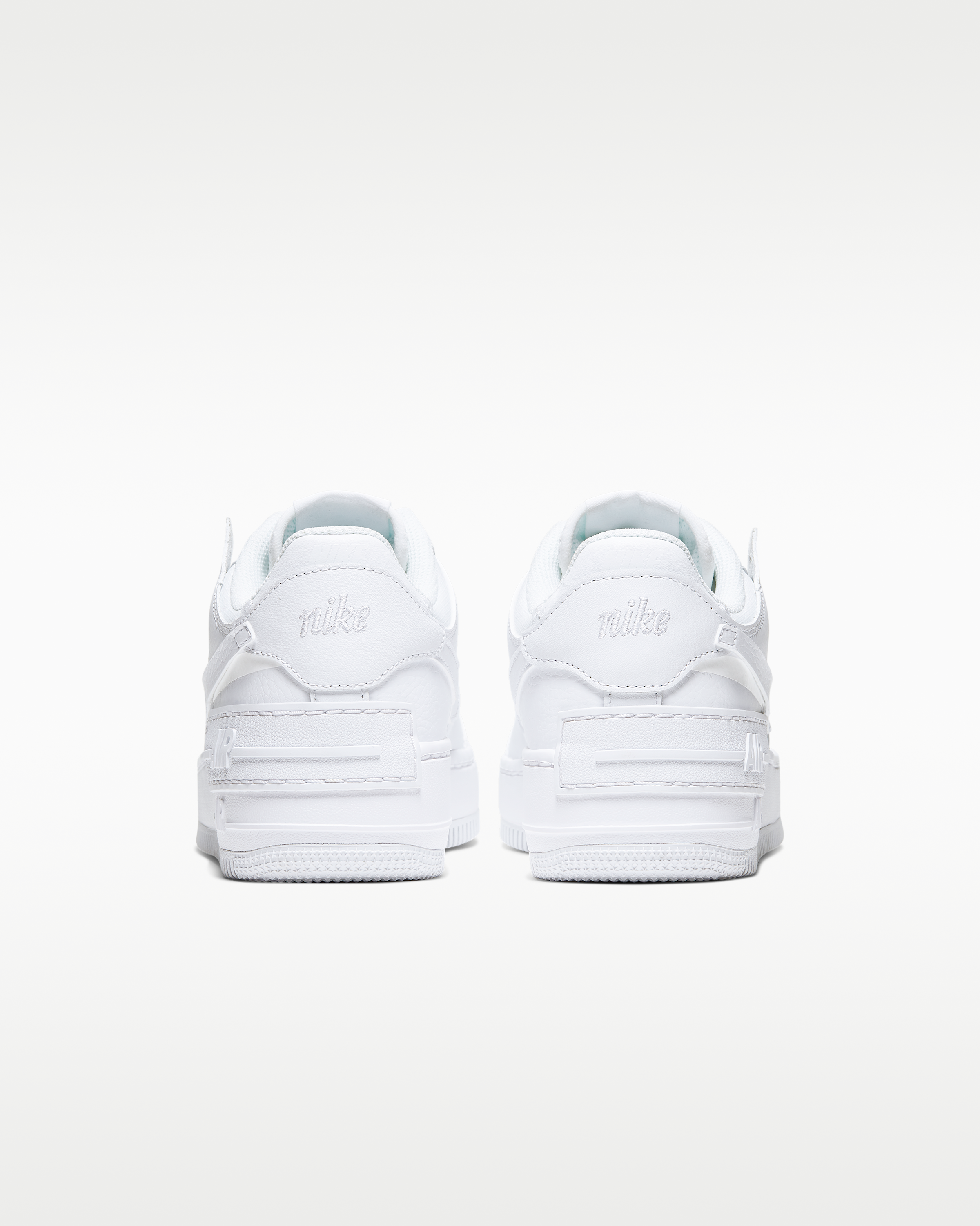 Nike Air Force 1 Shadow Women's Shoes - White/White/White - View 7