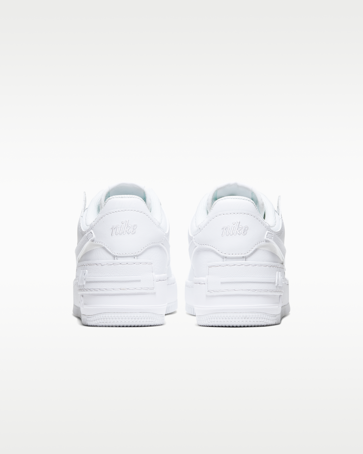 Nike Air Force 1 Shadow Women's Shoes - White/White/White - View 7