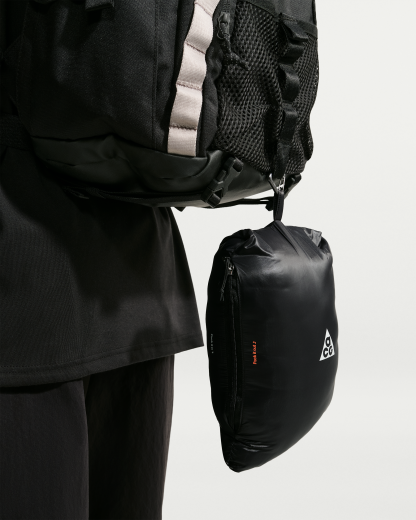 ACG Lava Flow Ultralight Men's Therma-FIT ADV Down Jacket - Black/Black/Black/Summit White - View 8