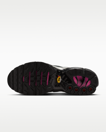 Nike Air Max Plus Women's Shoes - Black/Metallic Silver/Peony - View 2