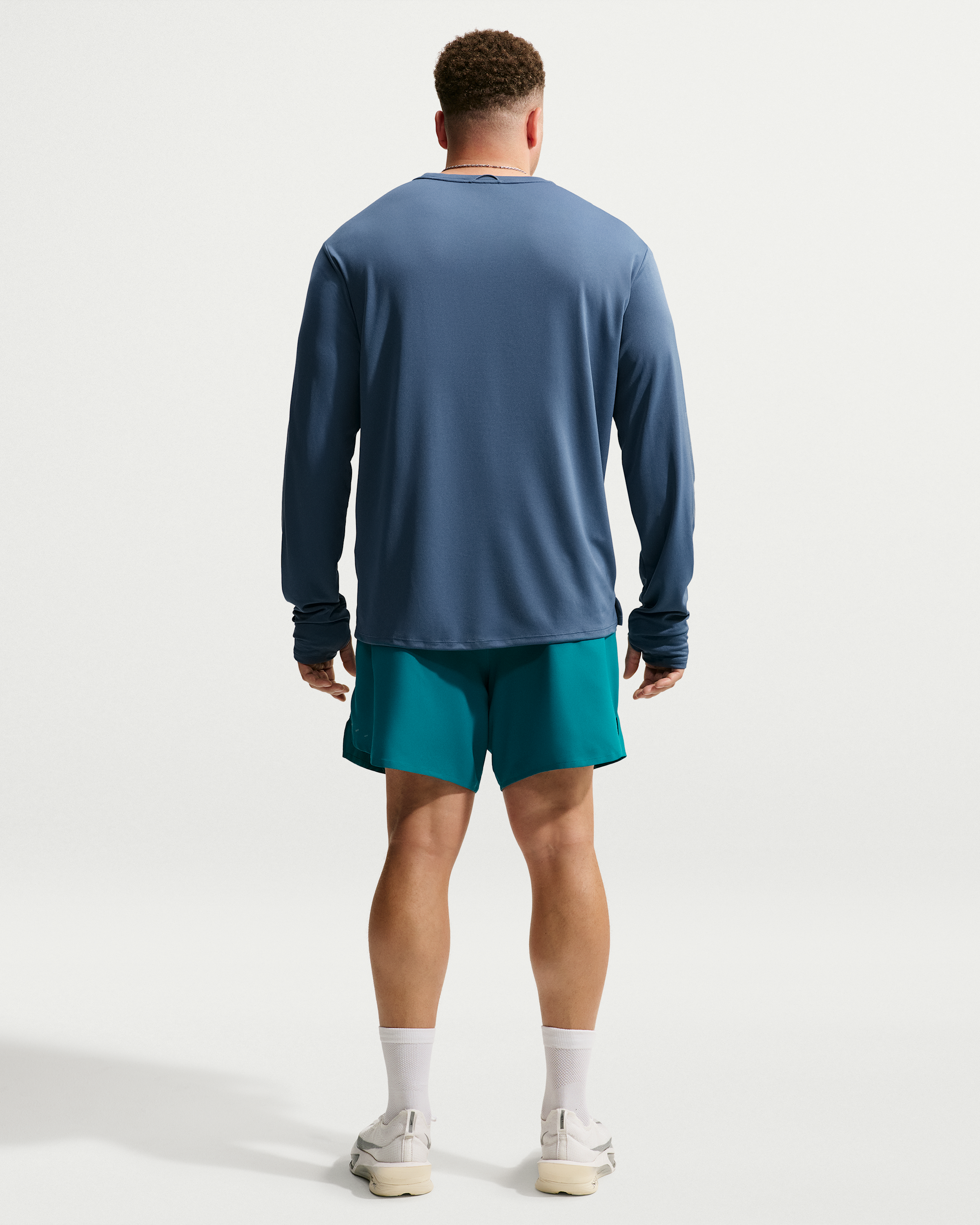 Nike Stride Men's Dri-FIT 18cm (approx.) Briefs-Lined Running Shorts - Bright Spruce - View 10