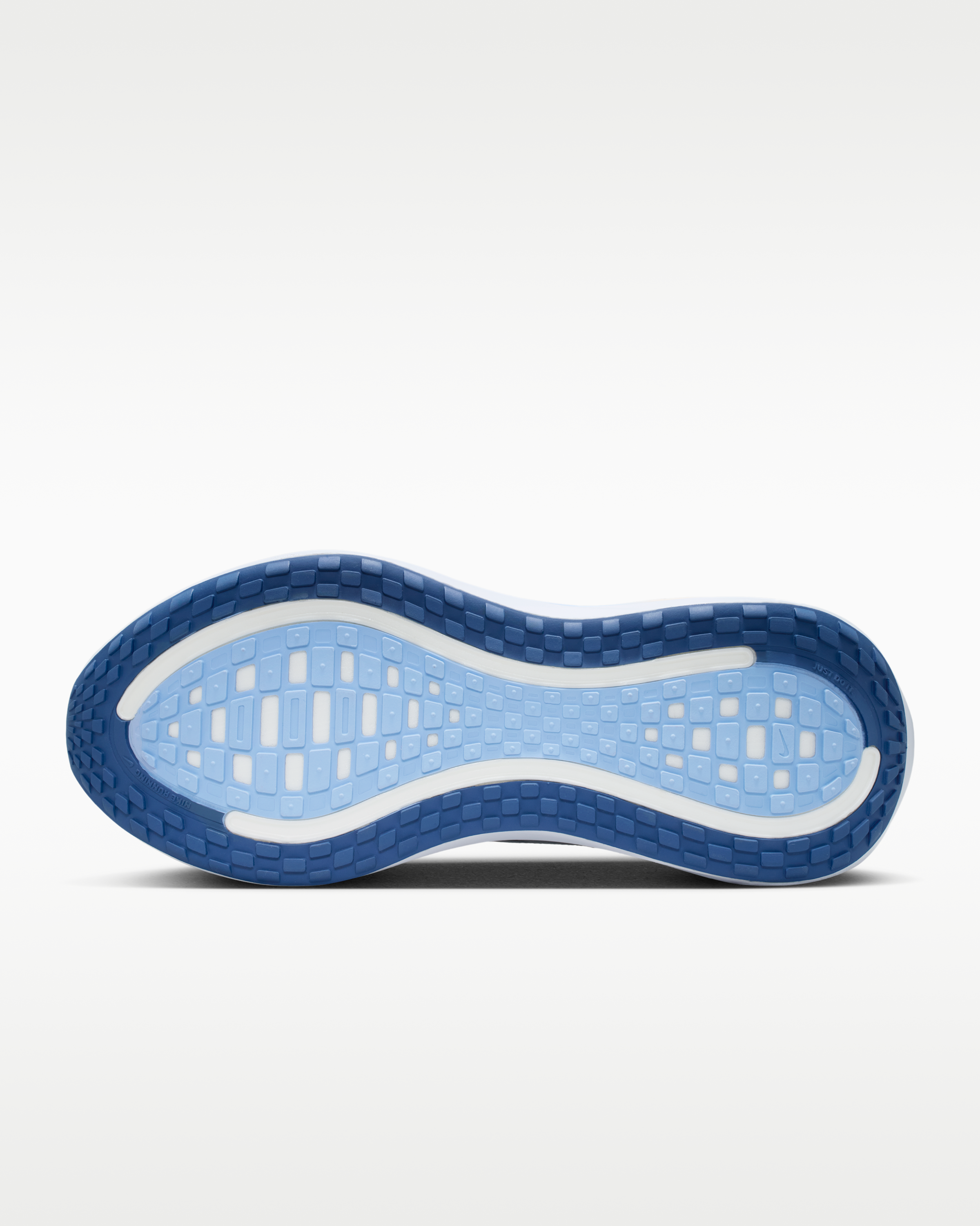 Nike Vomero Plus Women's Road Running Shoes - White/Aluminium/Football Grey/Mystic Navy - View 2