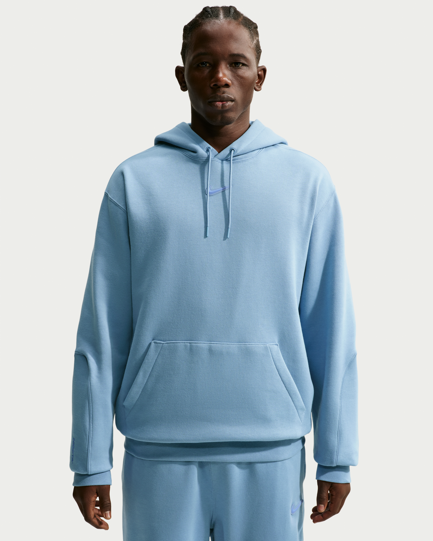 NOCTA Fleece CS Hoodie 2 - Work Blue/Polar - View 3
