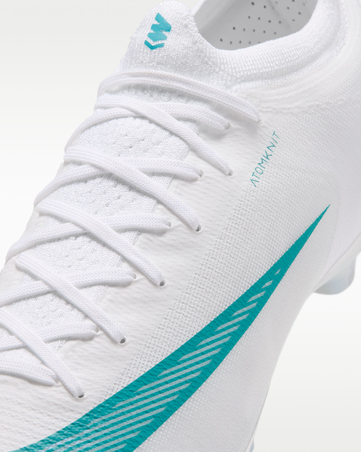 Nike Mercurial Vapor 17 Elite Artificial-Grass Low-Top Football Boots - White/Dusty Cactus - View 8