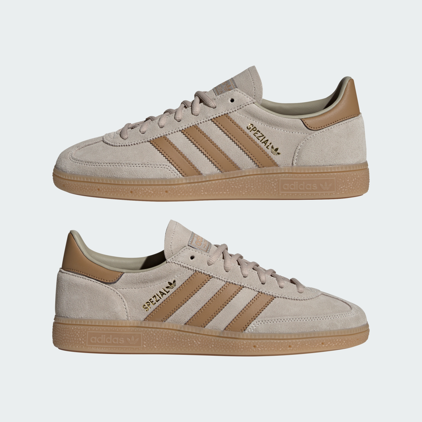 adidas Handball Spezial Shoes - Wonder Beige / Cardboard / Gum - View 8