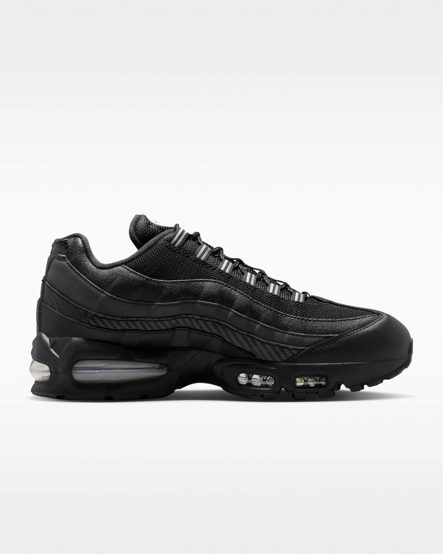 Nike Air Max 95 Big Bubble Men's Shoes - Black/Metallic Silver/Cool Grey/White - View 3