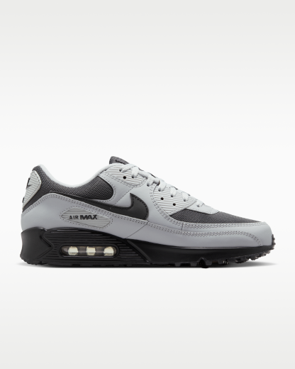 Nike Air Max 90 Men's Shoes - Light Smoke Grey/Anthracite/Photon Dust/Black - View 3