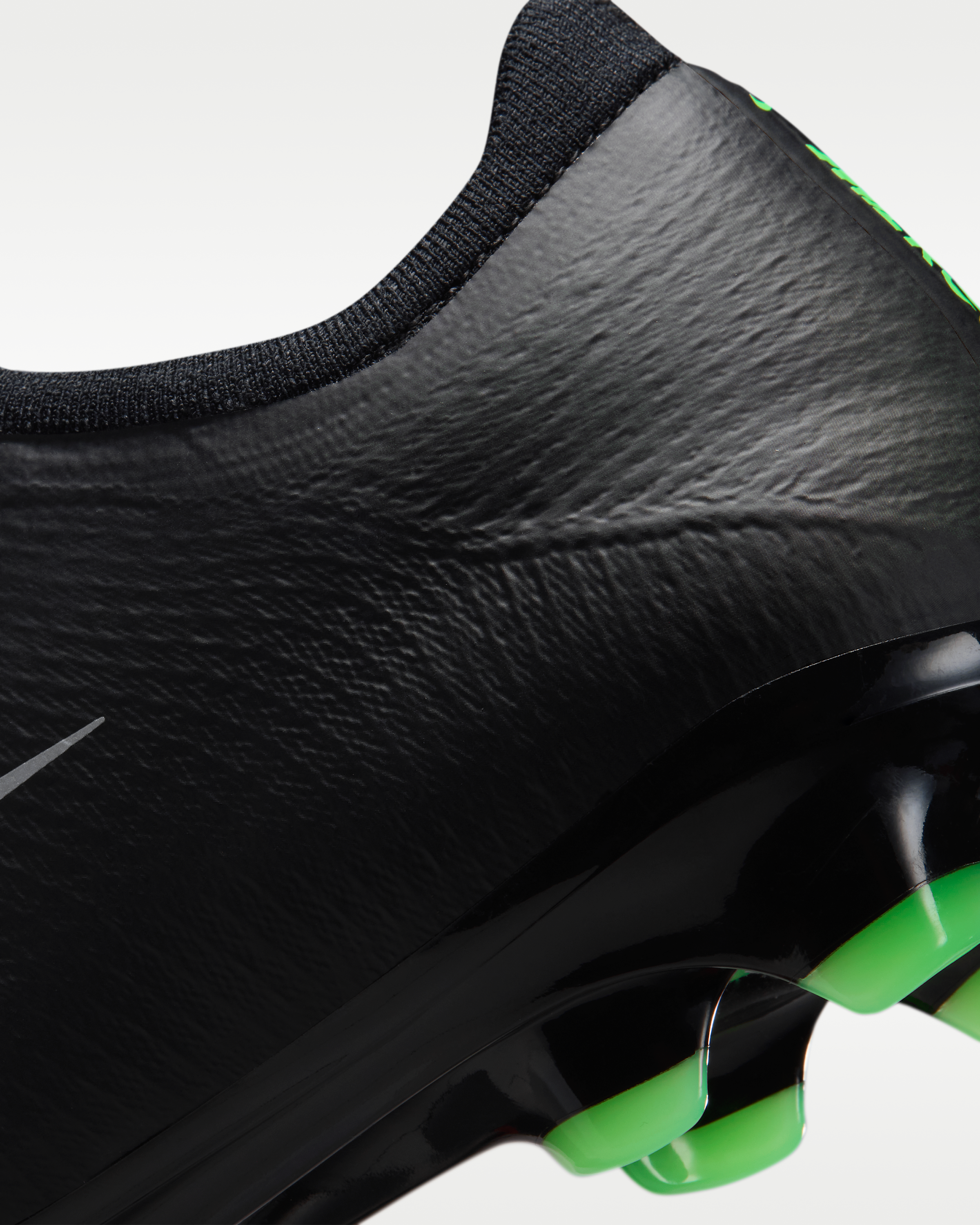 Nike Mercurial Vapor 17 Pro Firm-Ground Low-Top Football Boots - Black/Black/Illusion Green - View 9