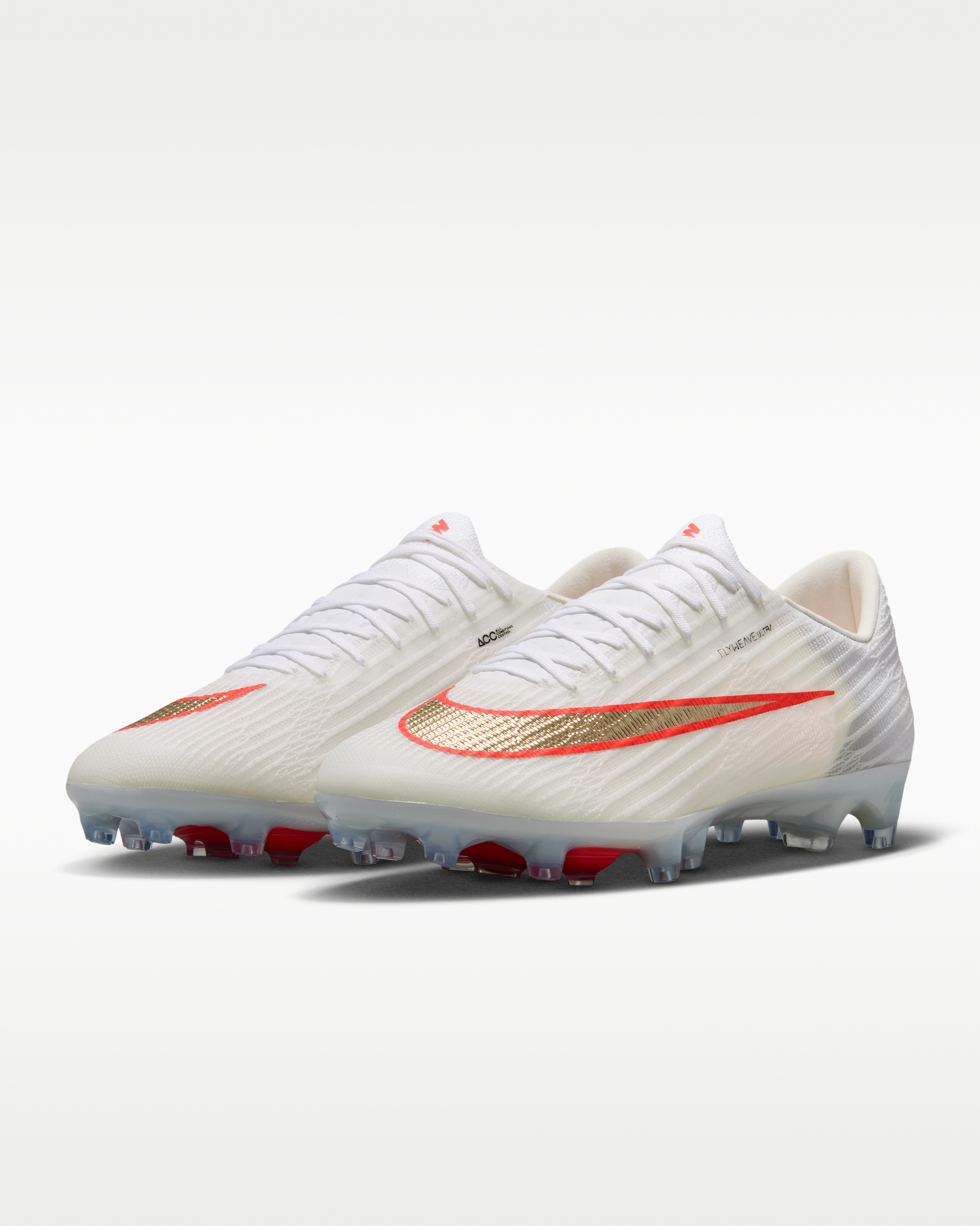 Nike Mercurial Superfly 11 Elite Artificial-Grass Low-Top Football Boots - White/Bright Crimson/Blur - View 5