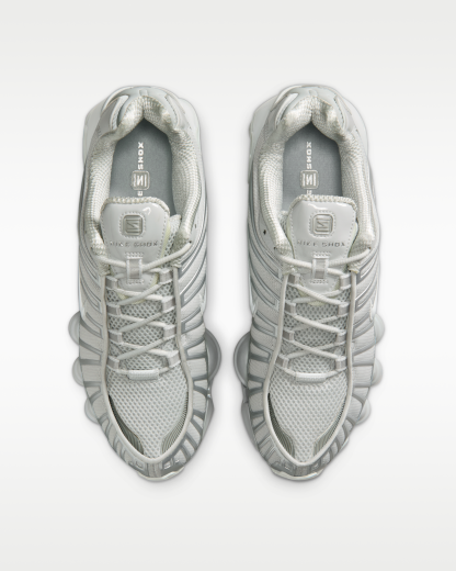 Nike Shox TL Women's Shoes with Reflective Design Accents - Photon Dust/Metallic Silver/Photon Dust - View 4