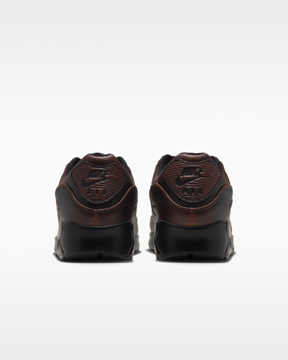 Nike Air Max 90 Premium Men's Shoes - Black/Cinnamon/Black - View 6