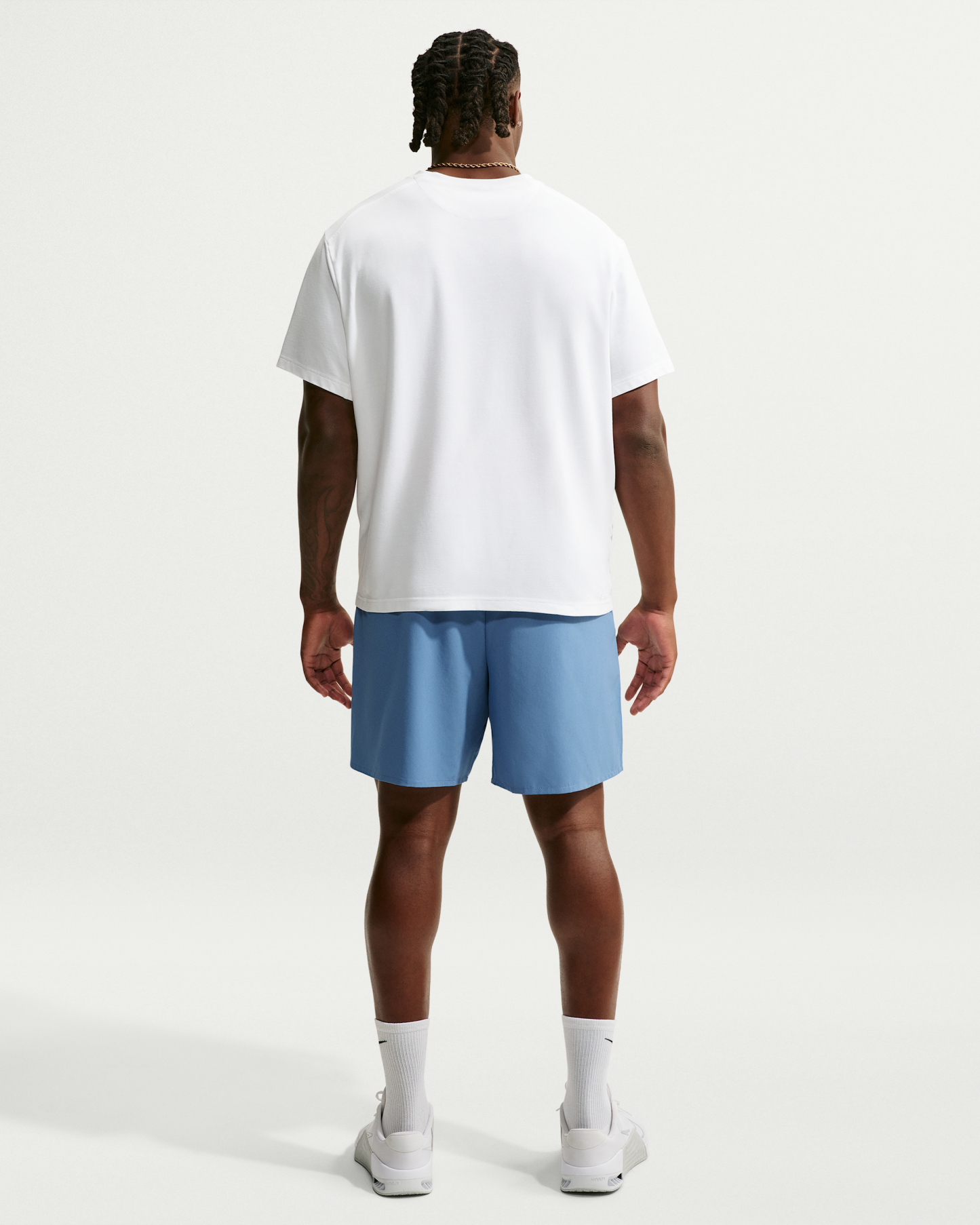 Nike Unlimited Men's Dri-FIT 18cm (approx.) Unlined Versatile Shorts - Indigo Storm/Black/Indigo Storm - View 10